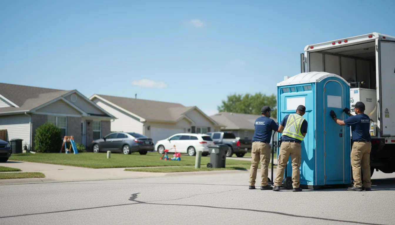 Standard Porta Potty Rentals in Eddyville, NE near me